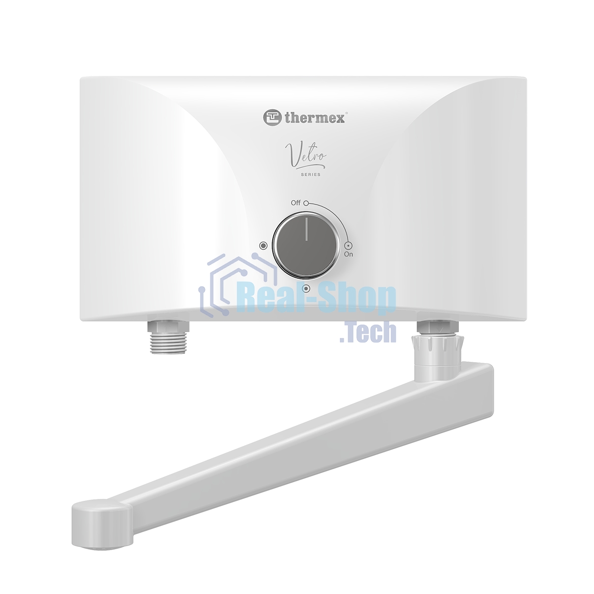 Электроводонагреватель проточный Thermex Vetro 5500 tap