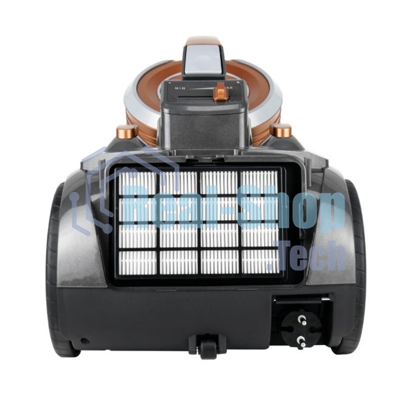 Пылесос Centek CT-2543 серый/бронзовый, 450/2400 Вт, уборка сухая, пылесборник контейнер, 3 л