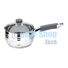 Сотейник Lara LR03-47 2.1 л, с крышкой, 16 см, нержавеющая сталь