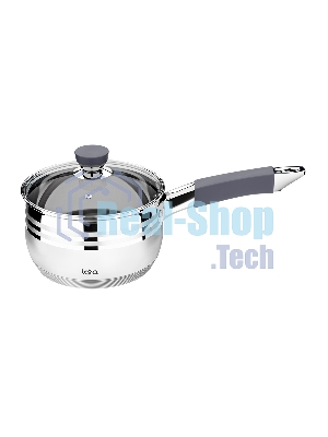 Сотейник Lara LR03-47 2.1 л, с крышкой, 16 см, нержавеющая сталь