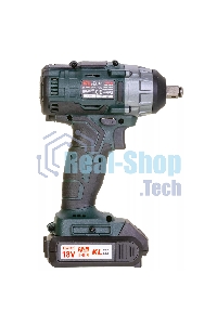 Профессиональный бесщеточный гайковерт аккумуляторный KLPRO KLSS18B-20 (18В, Li-ion-2шт, 2.0А·ч, 250Нм, 2 скорости, подсветка,З/У,в кейсе)