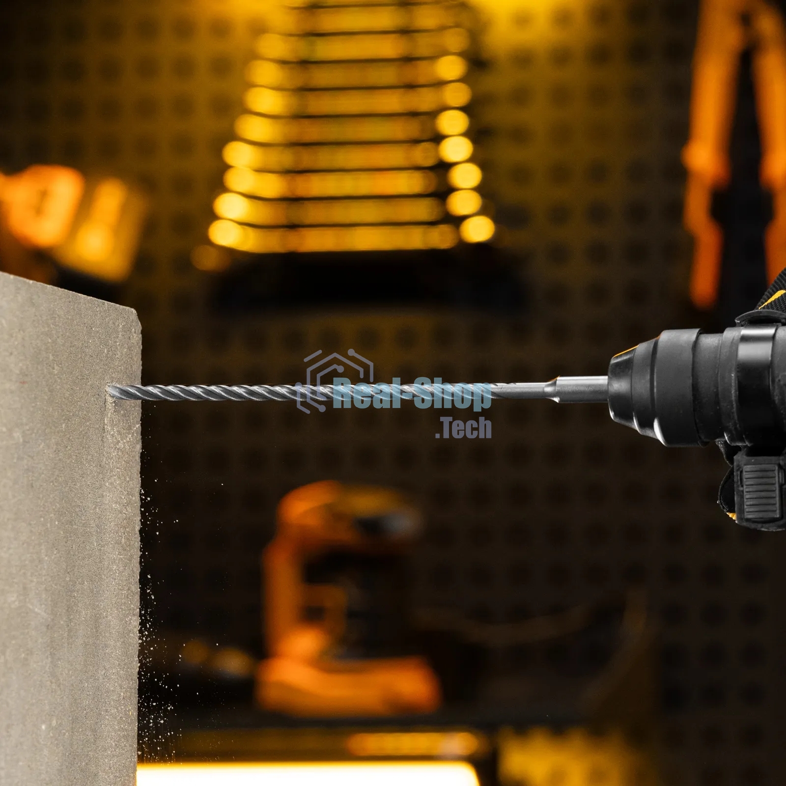 Бур по бетону Denzel цельная крестовая пластина, 6x265 мм, SDS PLUS