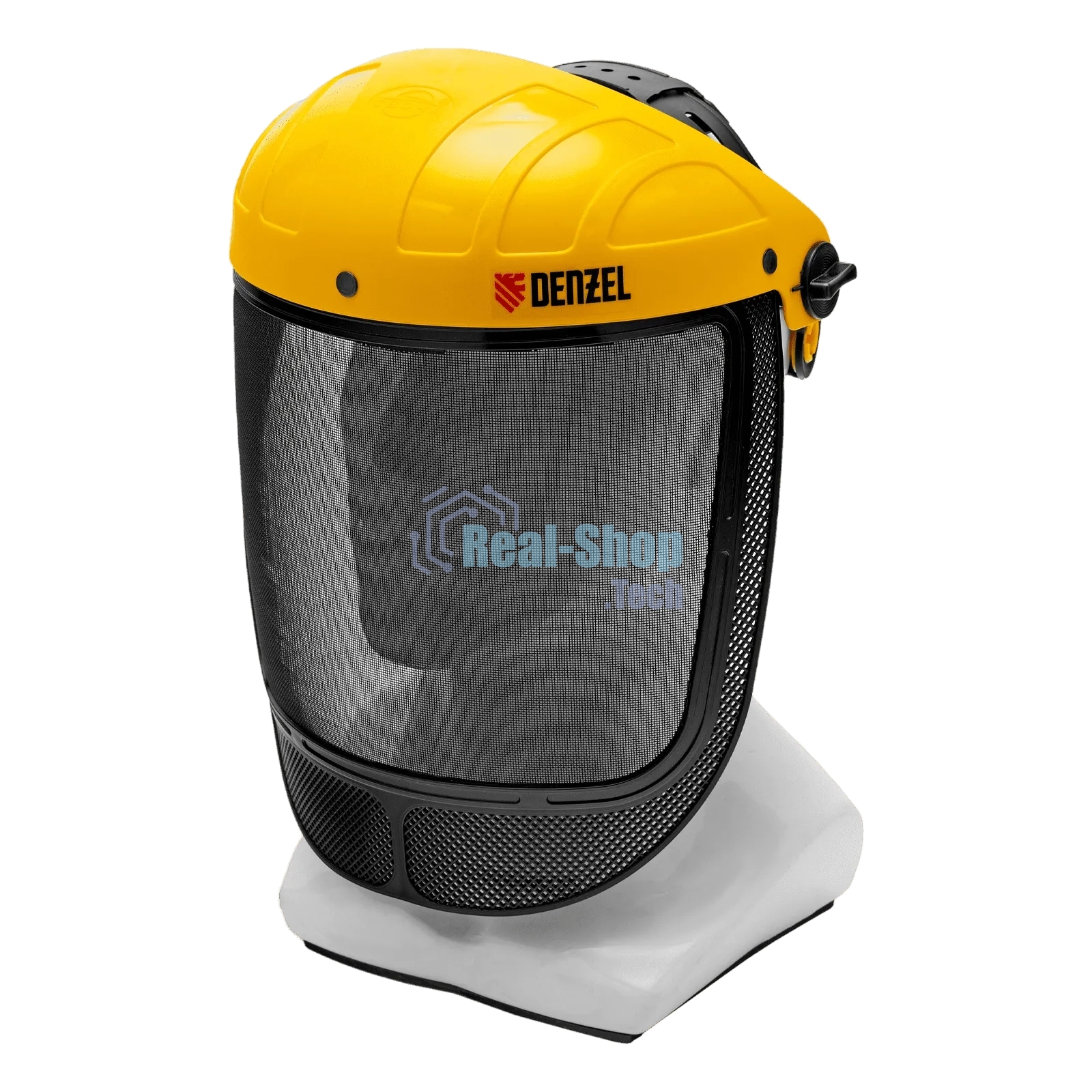 Щиток защитный лицевой с сеткой Denzel 