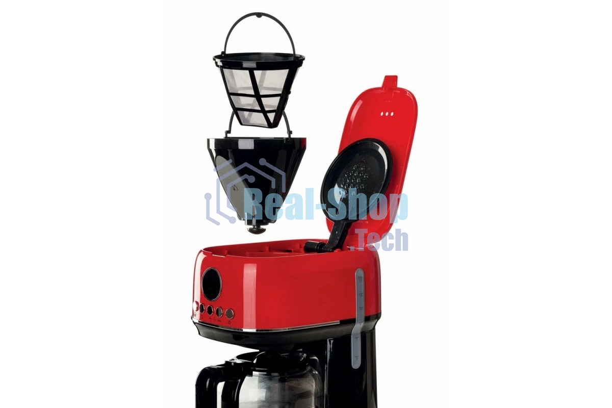 Кофеварка капельная Ariete 00M139600AR0 красный, молотый, 1,5 л. 900 Вт