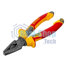 Плоскогубцы комбинированные Denzel диэлектрические трехкомпонентные рукоятки до 1000 В, 165 мм