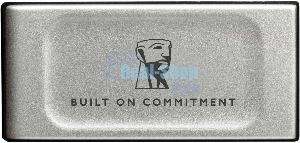 Внешний SSD Kingston XS2000, 1TB, USB 3.2 Gen 2x2 Type-C, R/W 2000/2000, серебристый