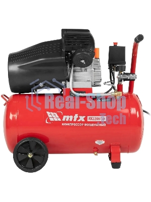 Компрессор воздушный MTX КК-2200/50, 2,2 кВт, 350 л/мин, 50 л, прямой привод, масляный