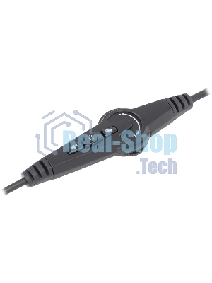Гарнитура Oklick HS-L810G чёрный, проводная, USB, подсветка
