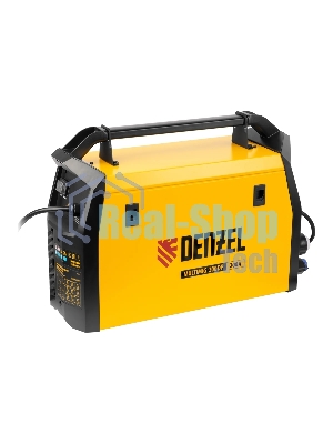 Аппарат инвертор. полуавтомат. сварки Denzel MultiMIG-200DP Synergy Double Pulse, 200 А, ПВ 80%