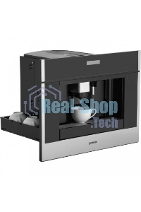 Кофемашина встраиваемая Gorenje CMA9200UX нержавеющая сталь/черный, исп. кофе - зерновой/молотый, 1.8 л, 1350 Вт, 15 бар