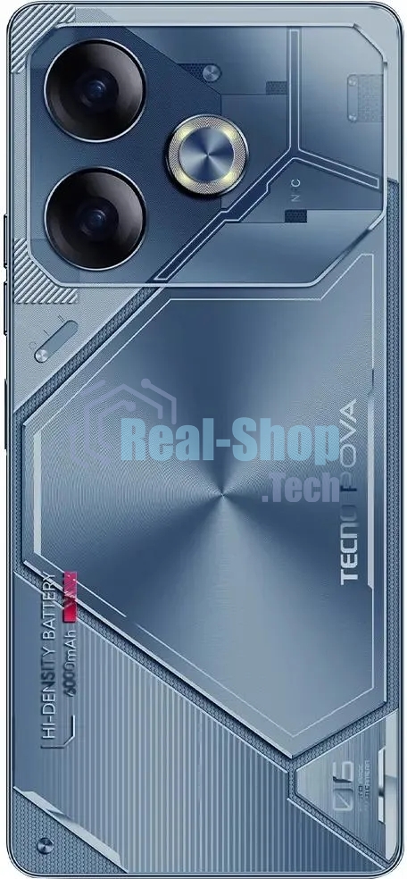 Смартфон Tecno POVA 6 LI7, 12/256Gb, синий