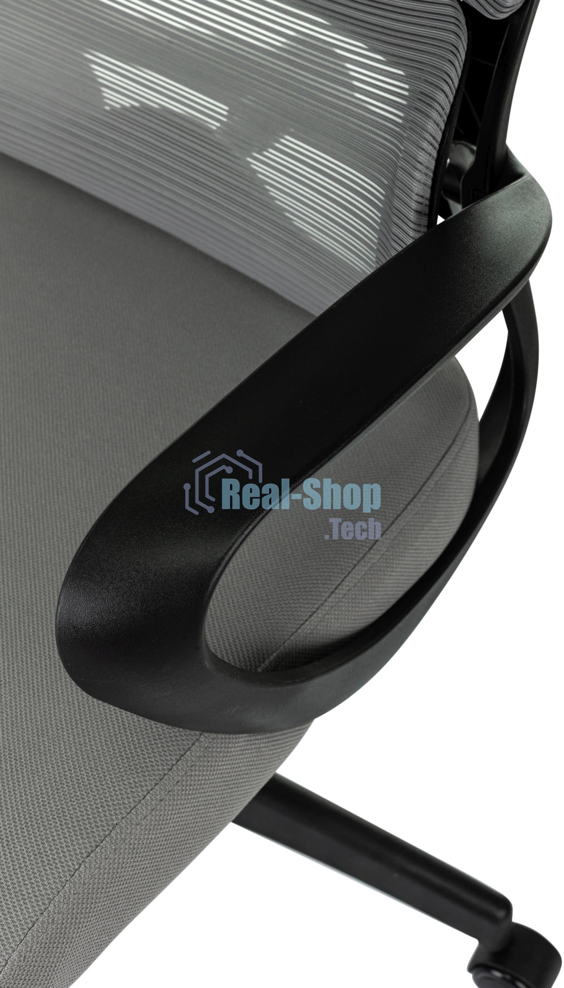 Кресло руководителя Бюрократ Sigma 2 серый, сетка/ткань, крестов. пластик