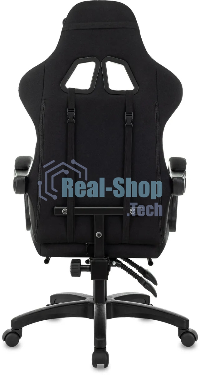 Кресло игровое Zombie Weaver черный/серый