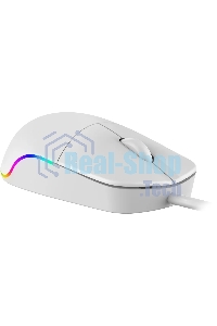 Мышь проводная Defender Azora MB-241 белый, 1200 dpi, USB, кнопки - 3