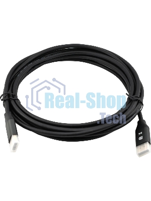 Кабель аудио-видео Cactus CS-DP-DP-1.4-5 DisplayPort (m)/DisplayPort (m) 5м. позолоч.конт. черный