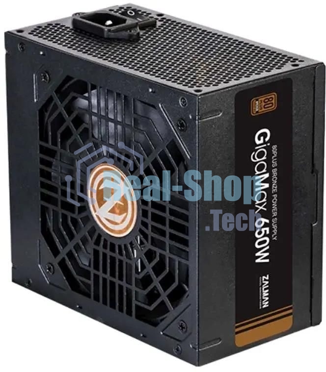 Блок питания Zalman ZM650-GVII Retail, 650Вт, 80 PLUS Bronze, 120мм, черный