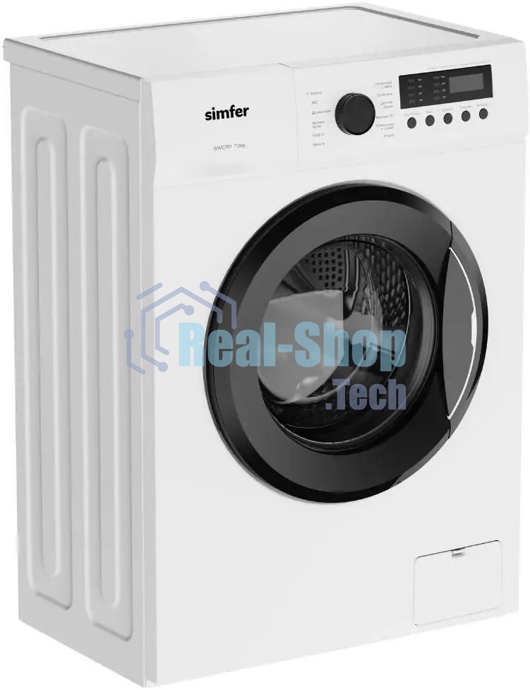 Стиральная машина Simfer WWC701 класс: A+++ загр.фронтальная макс.:7кг белый