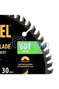 Пильный диск по ламинату Denzel ф185 х 30 мм, 60 зубьев 733847