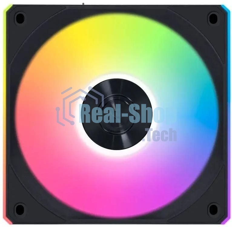 Вентилятор для корпуса Lian-Li Uni Fan CL Wireless 120 Reverse ARGB 124х120x28 черный 4-pin 30.8дБ (G99.12RCL1W1B.R0) Ret