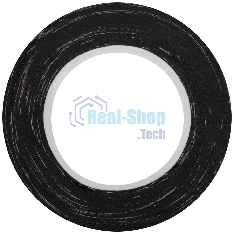 Изолента ХБ черная 19мм x 80гр (FIT) 11044