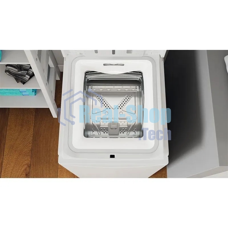 Стиральная машина Indesit BTW S72200 белый, загрузка вертикальная 7 кг, 1200 об/мин., класс: А
