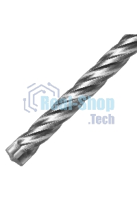 Бур по бетону Denzel цельная крестовая пластина, 6x265 мм, SDS PLUS