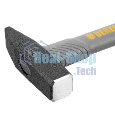 Молоток слесарный Denzel 400 г, кованый, фибергласовая рукоятка c TPR покрытием