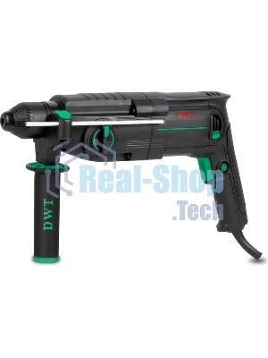 Перфоратор сетевой DWT SBHP08-26 BMC /800 Вт/3.7 Дж/до 5530 уд.в мин/до 1350 об.в мин/SDS-Plus/морозостойкий кабель/кейс/черный (SBHP08-26 BMC)