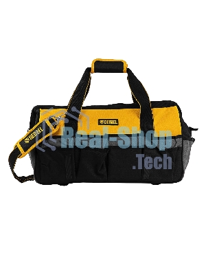 Сумка для инструмента Denzel 500х245х300 мм, 20 карман., съемный органайз. 10 карман., наплеч. рем.