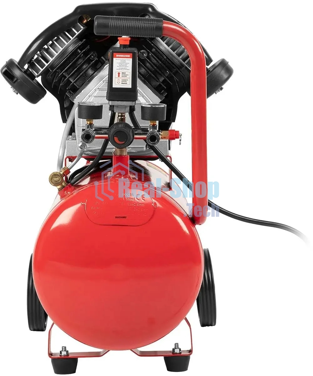 Компрессор воздушный MTX КК-2200/50, 2,2 кВт, 350 л/мин, 50 л, прямой привод, масляный