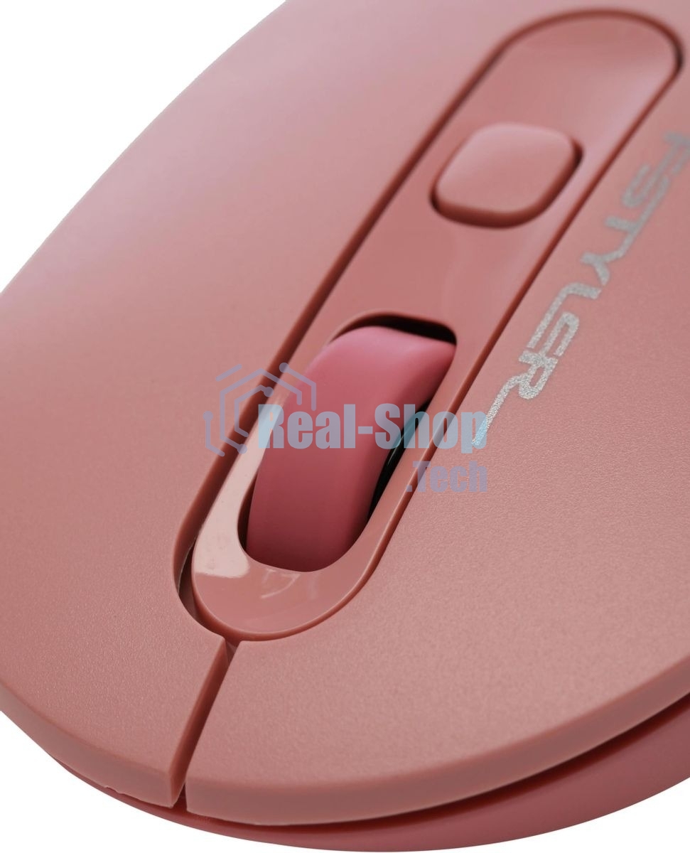Мышь беспроводная A4Tech Fstyler FG20 розовый, 2000 dpi, радиоканал, USB, кнопки - 4