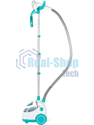 Отпариватель Kitfort КТ-957 белый/бирюзовый, 1500 Вт, 25 г/мин, 1900 мл