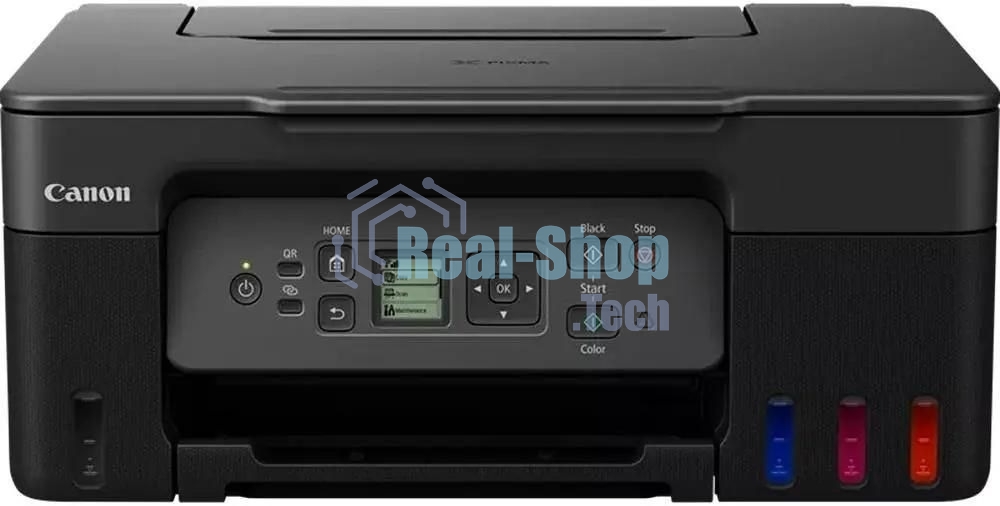МФУ струйное Canon Pixma G3470 (5805C029AA), A4, цветной, печ. до 11/6 стр/мин. (ч/б/цв.), 4800 x 1200 dpi (печ.), 600x1200dpi (скан.), USB, Wi-Fi черный