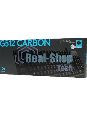 Клавиатура Logitech G512 проводная, USB Type-A, чёрный