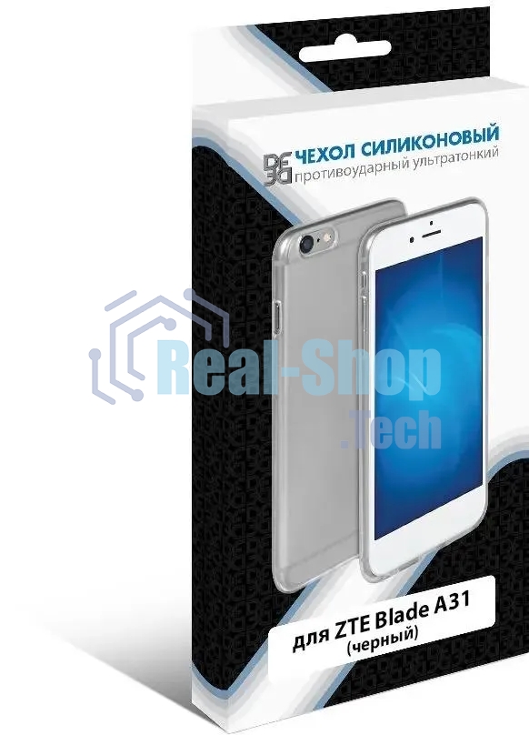 Чехол (клип-кейс) DF zCase-24, для ZTE Blade A31, черный zcase-24 (black)