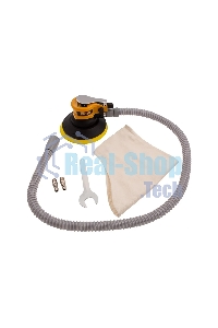 Эксцентриковая шлифовальная машина Denzel EPG150, 150 мм, 10000 об/мин, 5 мм, 160 л/мин