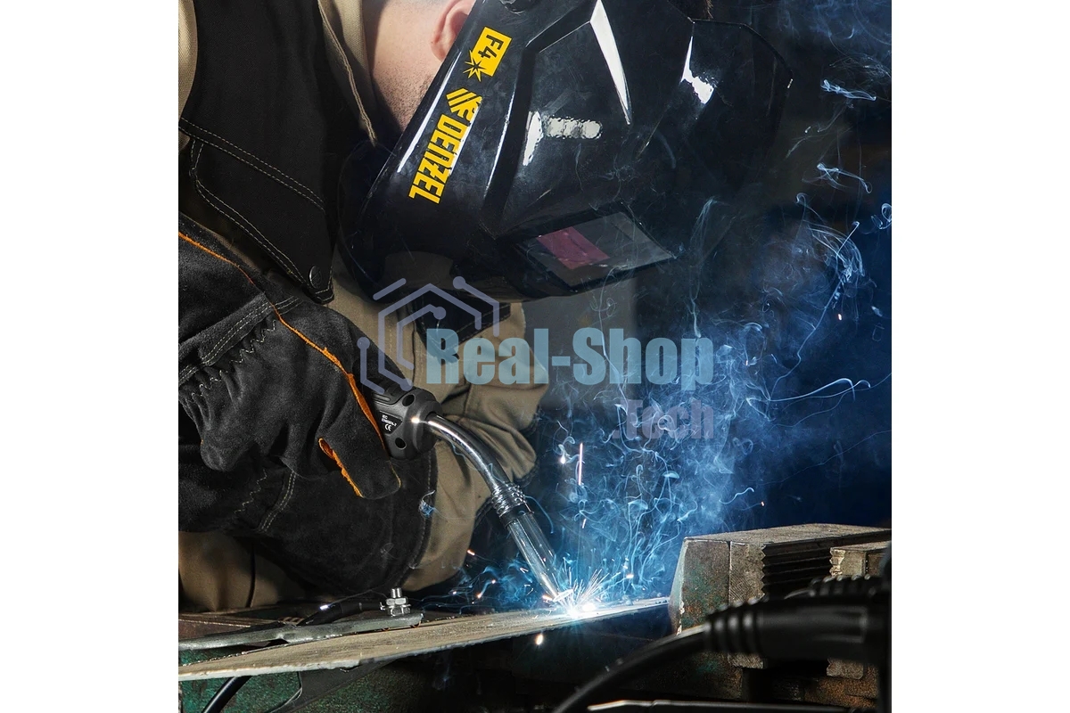 Аппарат инвертор. полуавтомат. сварки Denzel MultiMIG-200DP Synergy Double Pulse, 200 А, ПВ 80%