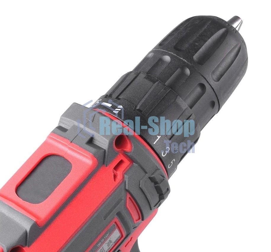 Дрель-шуруповерт аккумуляторная ПОБЕДА ДА-12П/1 Ли, 12 В, 2 Ач, аккумуляторная