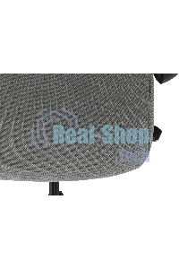 Кресло руководителя Бюрократ Sigma 2 серый, сетка/ткань, крестов. пластик