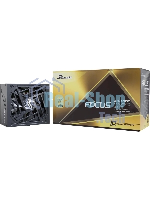 Блок питания Seasonic ATX 1000W Focus GX-1000 80 PLUS gold (20+4pin) APFC 135мм fan 10xSATA Cab Manag RTL