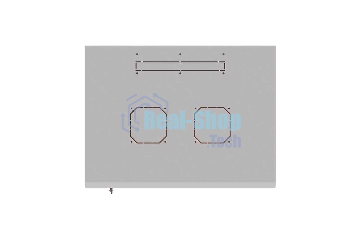 Шкаф коммутационный Suprlan (05-1206) настенный 12U 600x600 мм пер. дв. стекл направл. под закл. гайки 70 кг RAL 7035 535 мм 26.22 кг 620 мм