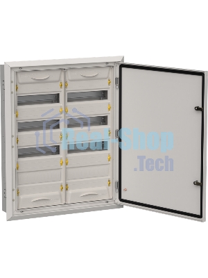 Корпус металлический IEK TITAN 5 ЩРв-96 (2х48) 755х625х130мм IP31 серый (одна дверь)
