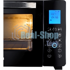 Мини-печь Hyundai MIO-HY096 28 л, 1600 Вт, черный