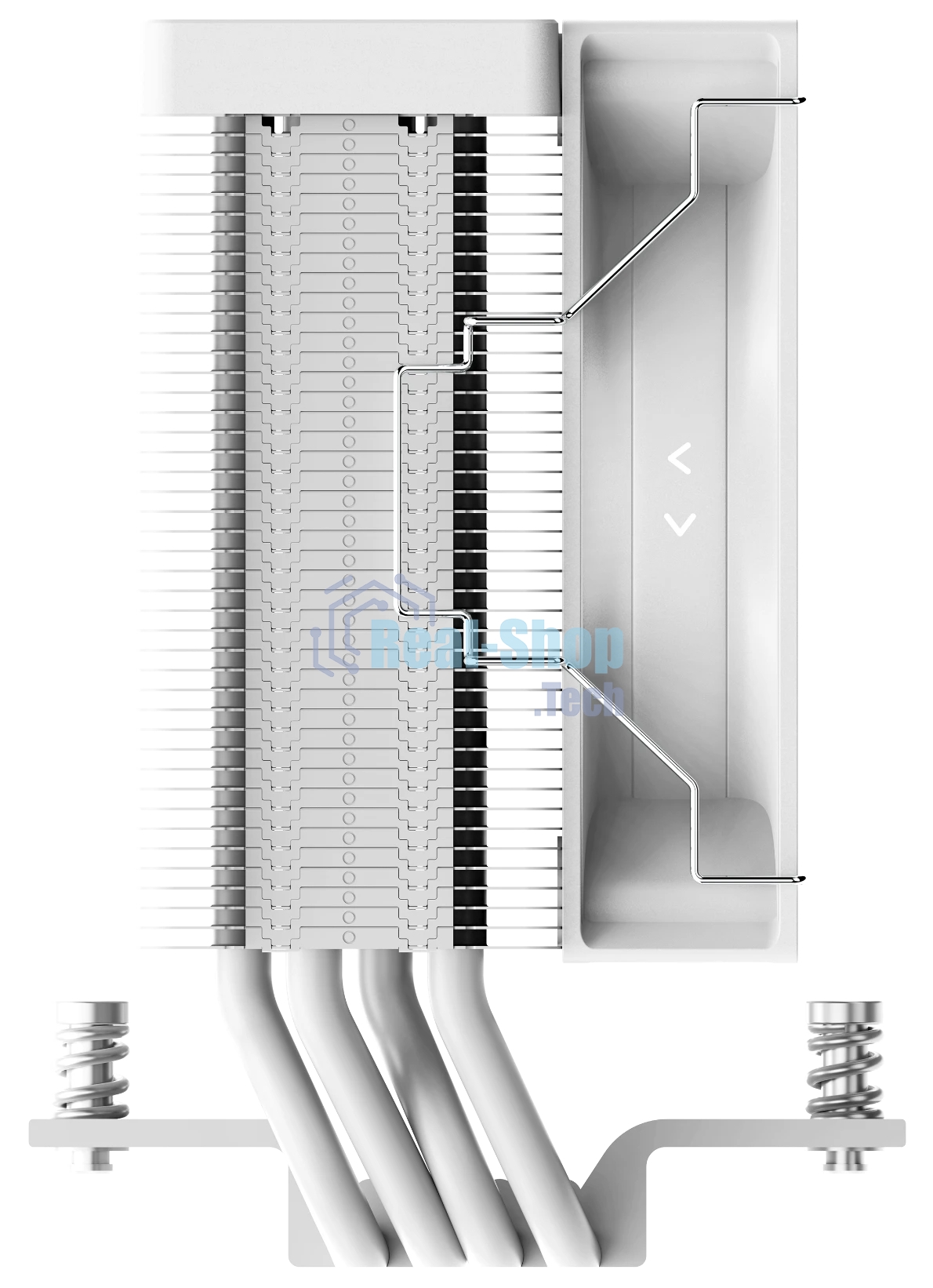 Кулер для процессора Ocypus Gaммa A40 WH ARGB Gaммa-A40-WH1AAWN00X-GL белый 100мм алюминий+медь 29,5db 4-pin 200W 133мм