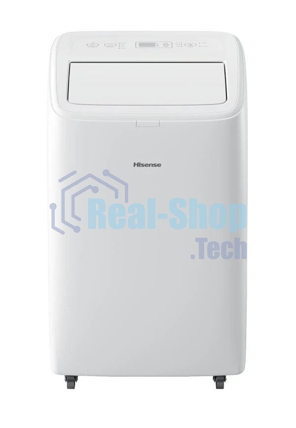 Кондиционер мобильный Hisense AP-12CW4GQCS00 12000 BTU, 25 м², 50 дБ, охлаждение, осушение, белый