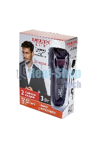 Машинка для стрижки DELTA LUX DE-4200А фиолетовый