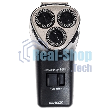 Электробритва Бердск 9М черный/стальной