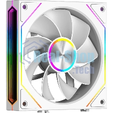 Вентилятор для корпуса PcCooler F3 X120R WH Reverse ARGB 120х120x25 белый 4-pin 28.4дБ (F3 X120R ARGB WH) Ret