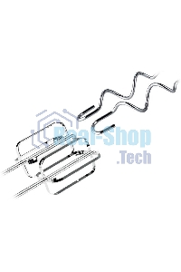 Миксер Centek CT-1123 (черный/сталь)