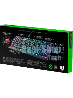 Клавиатура Razer DeathStalker V2 Pro Tenkeyless гибридная, USB Type-A, Bluetooth, радиоканал, чёрный